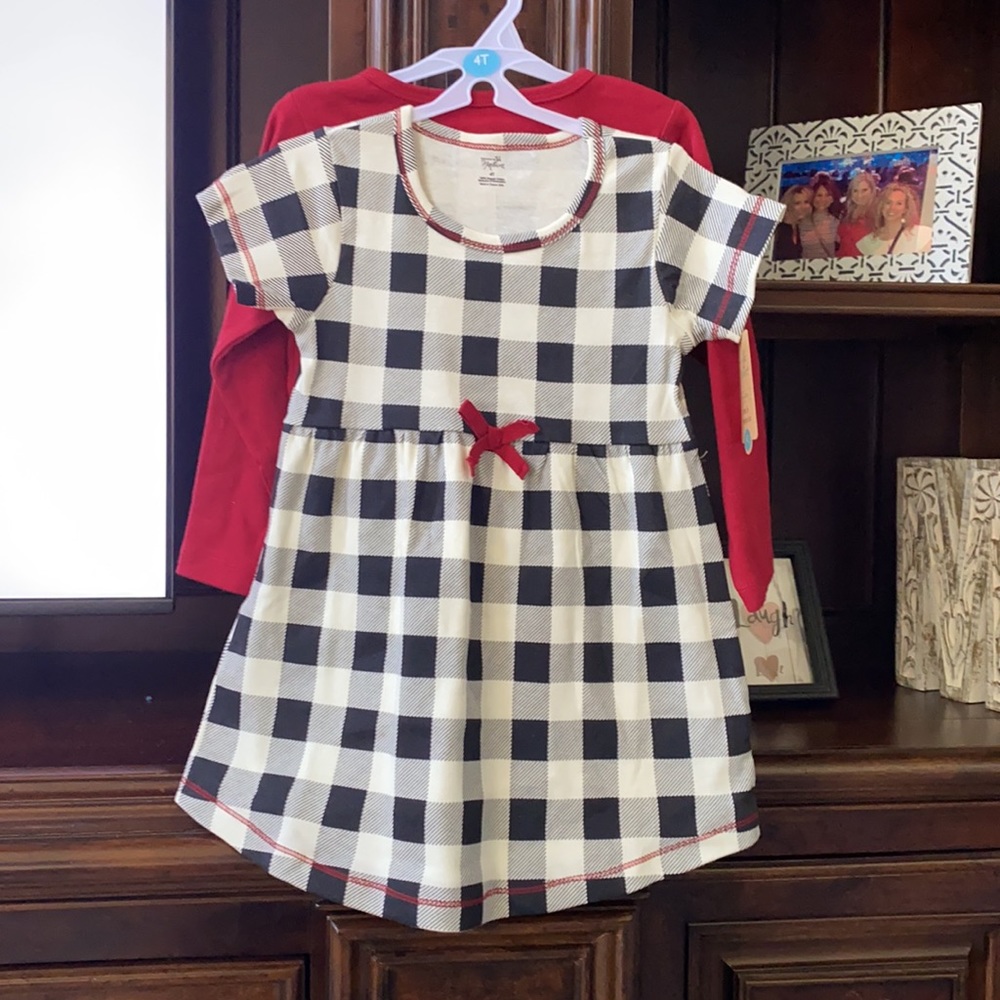 Girls 4T dress and cardigans. New with tags. - Picture 2 of 3